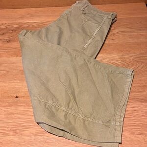 Kenna Heritage Barrel Chinos by Pilcro And Anthropologie 12P cedar green EUC 31P